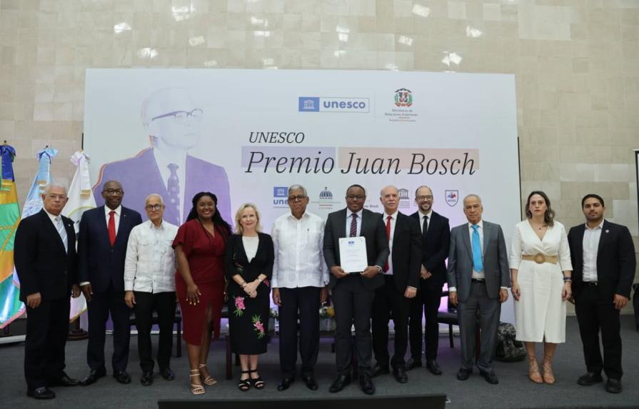 Por primera vez República Dominicana es sede del acto de entrega del Premio UNESCO Juan Bosch