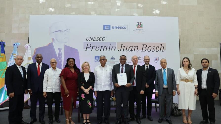 Por primera vez República Dominicana es sede del acto de entrega del Premio UNESCO Juan Bosch