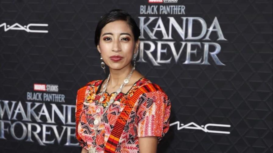 Actriz maya recibe homenaje por su actuación en Wakanda Forever
