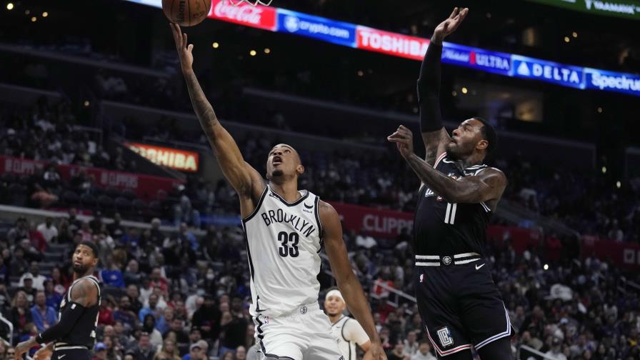Nets se despegan al final y doblegan a Clippers
