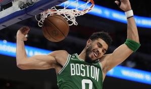 VIDEO | Tatum brilla con 43; Celtics ganan sexto duelo seguido