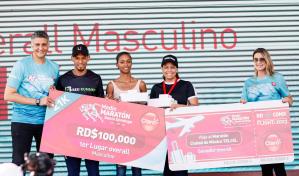 Amauri y Soranyi Rodr&iacute;guez ganan el medio marat&oacute;n Claro