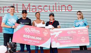 M&aacute;s de tres mil personas participan en el Medio Marat&oacute;n Claro de Santo Domingo