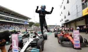 Russell logra 1ra victoria en F1, 1-2 de Mercedes en Brasil