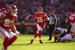 Con 4 pases de TD de Mahomes, Chiefs vencen a Jaguars