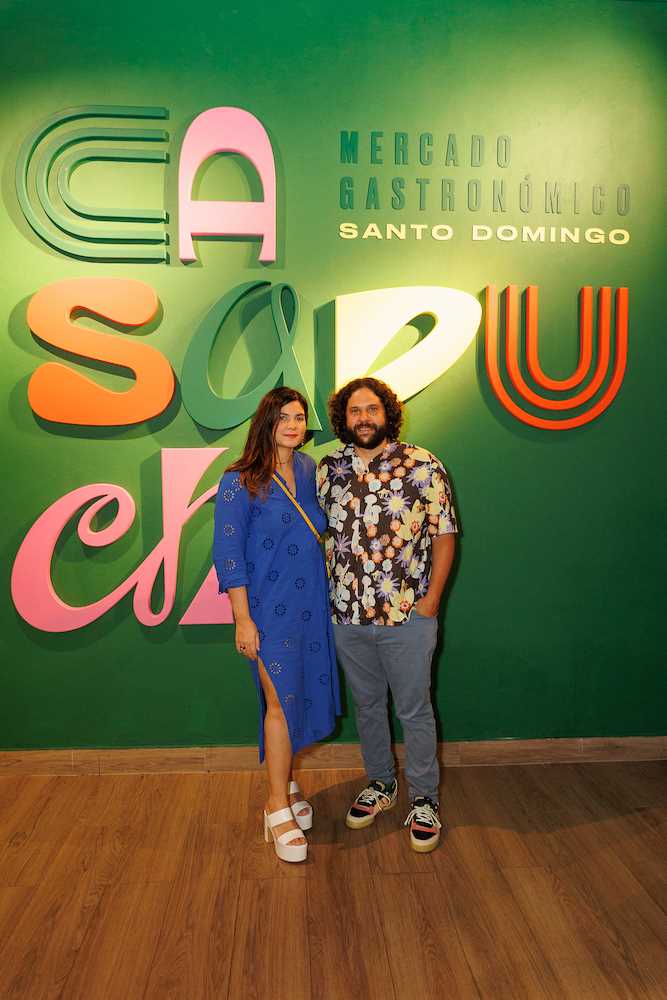 Rafael de Los Santos y Stephanie Gerardino.