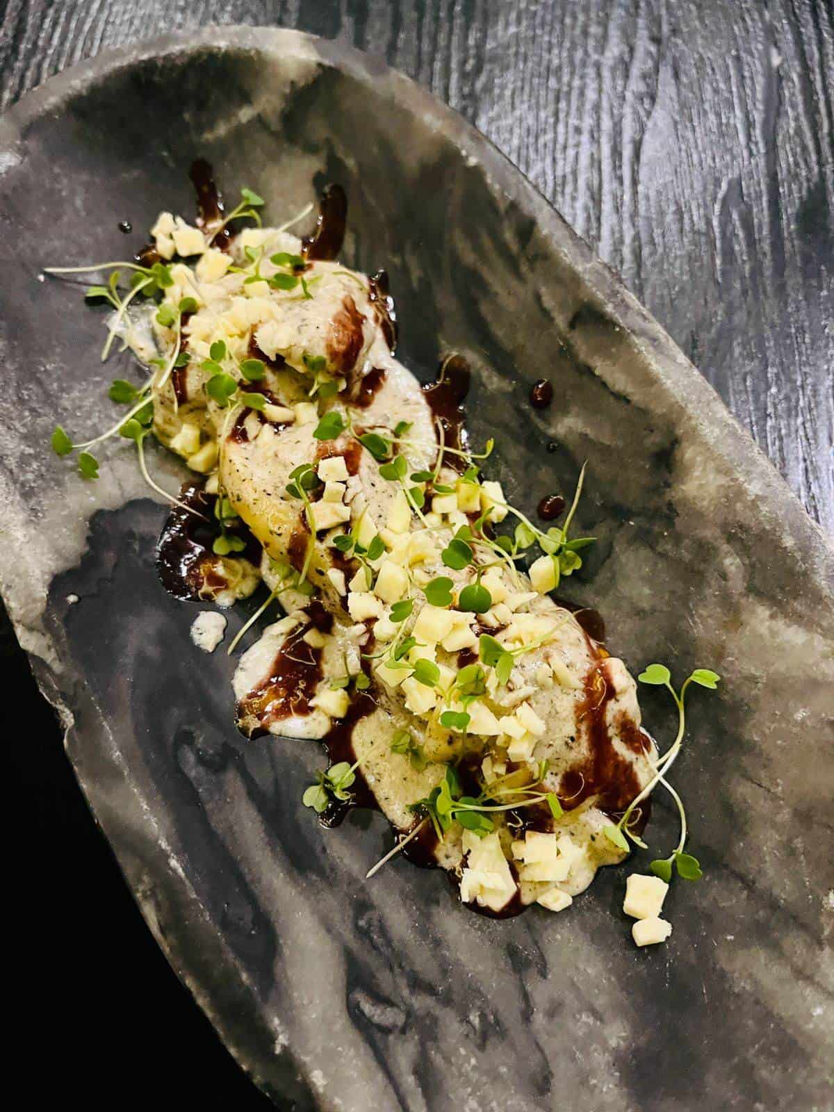 Tortelloni de guinea Silvestre de Bottega Fratelli.