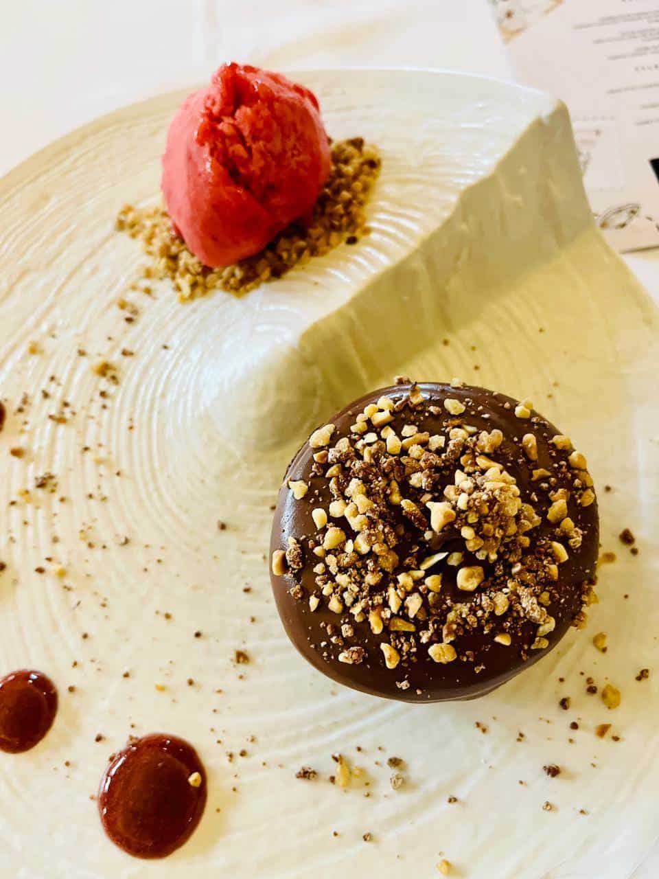 Tartino de chocolate dominicano de Mitre.