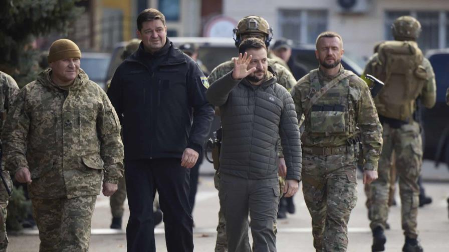 Zelenski declara el principio del fin de la guerra en la liberada Jersón