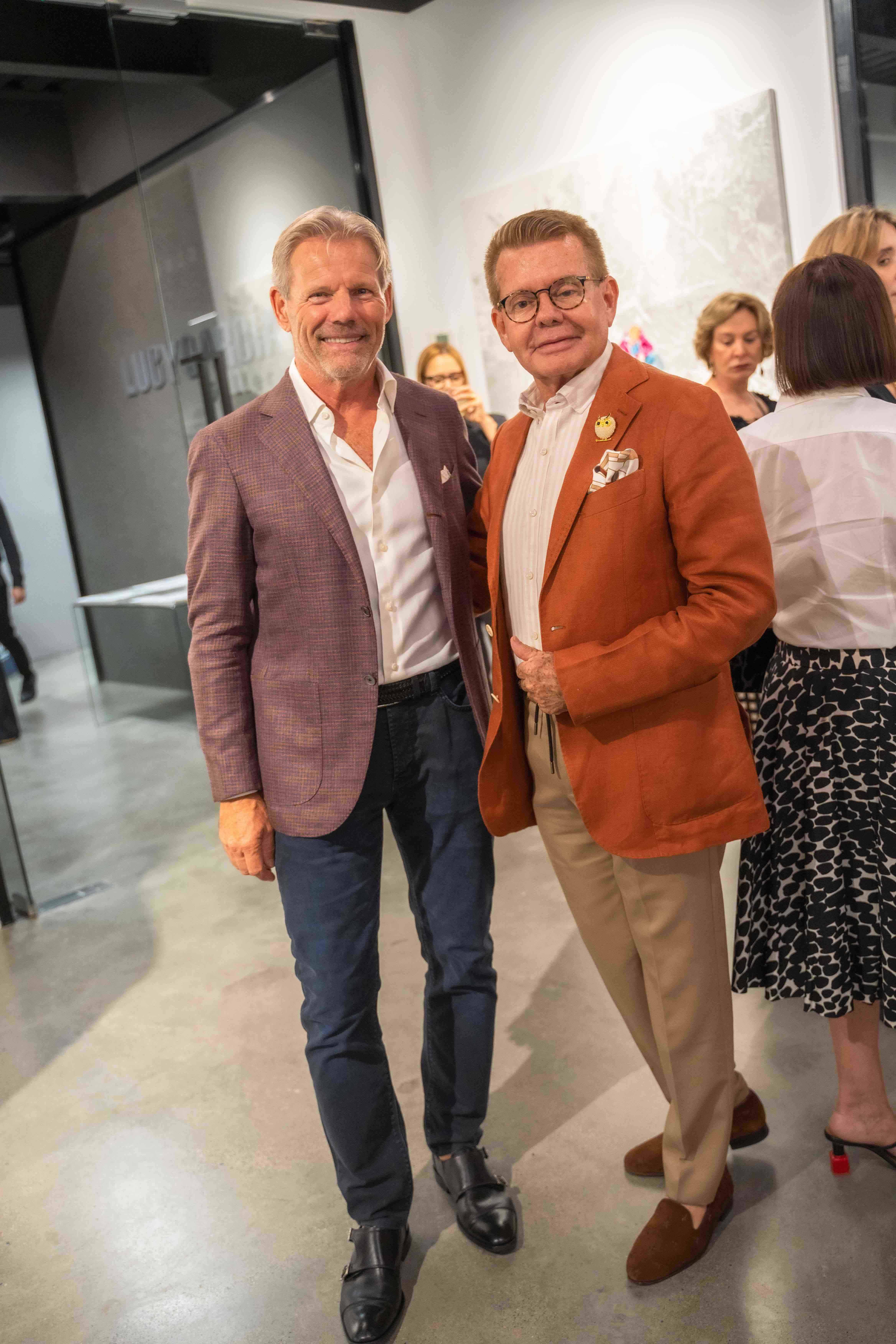 Hugo Sluimer y Felipe Rangel