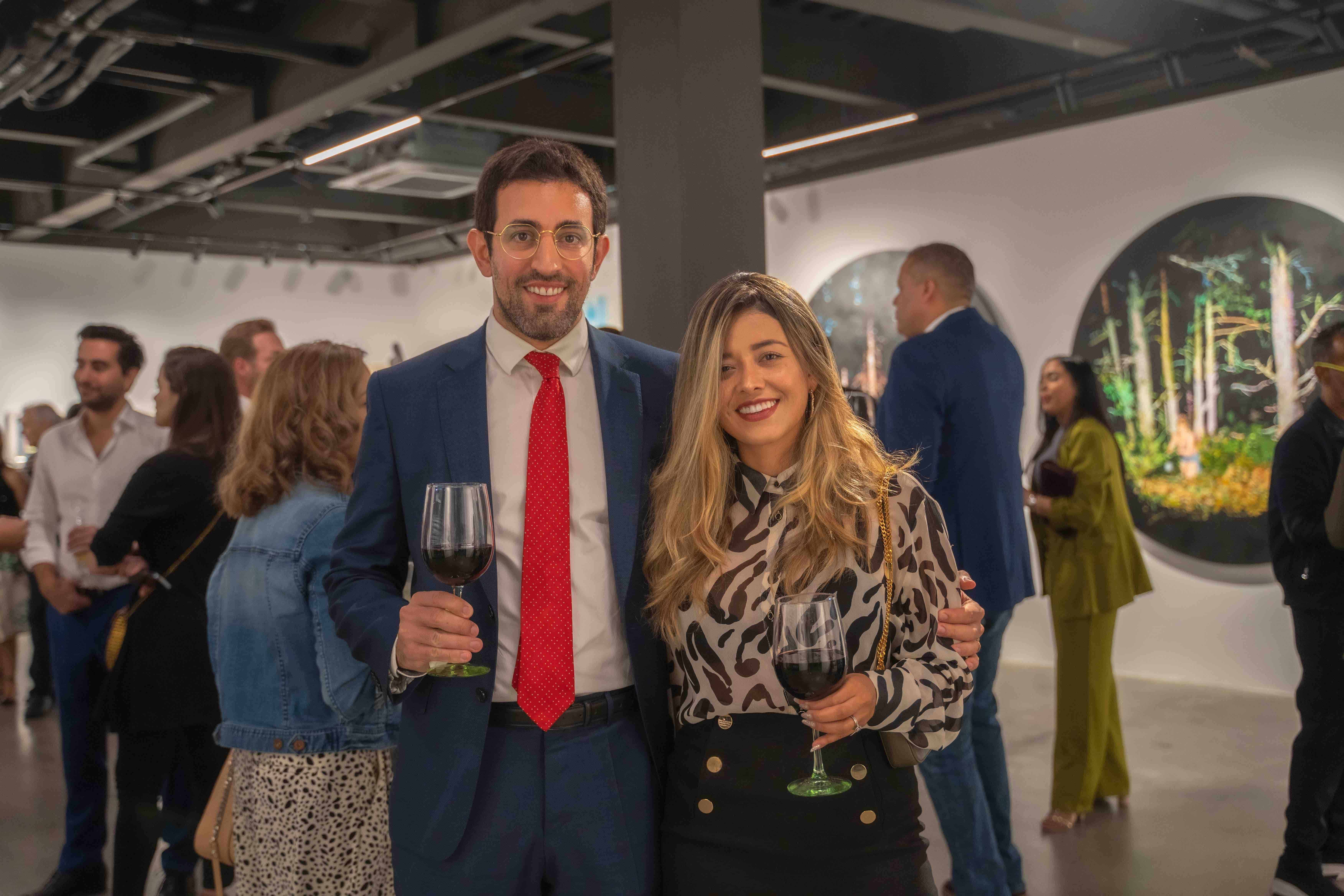 Alberto Valegre y Jessica Espitia.