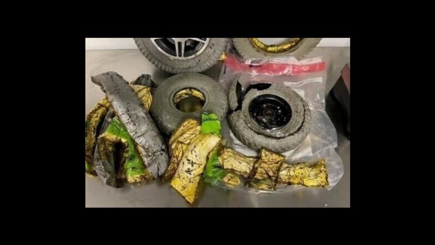 Atrapan a dominicana con 28 libras de cocaína ocultas en su silla de ruedas en aeropuerto de NY