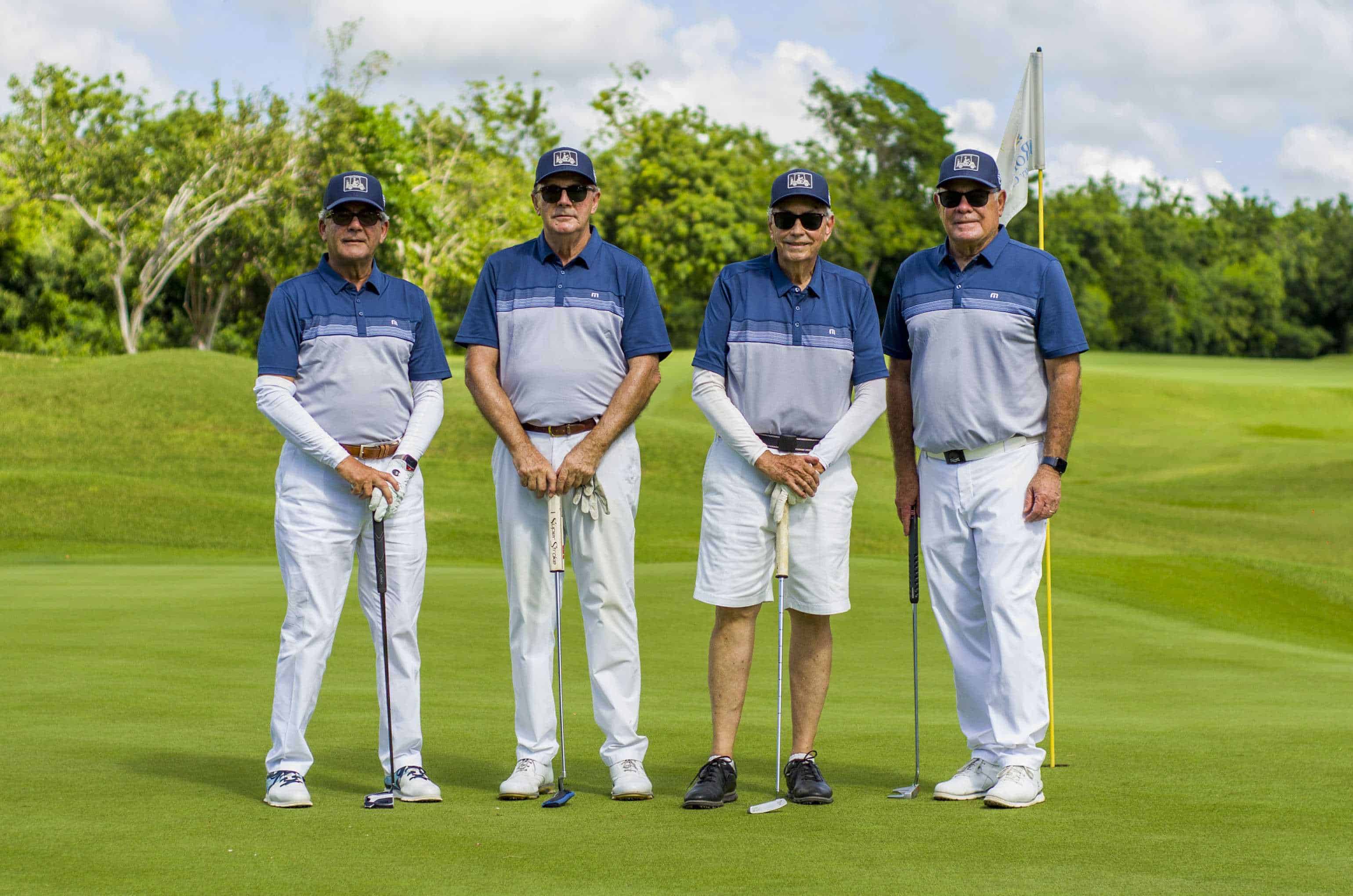 Alejandro Zeller, Juan Ramos, Miguel Barbero y Alejandro Santelises.