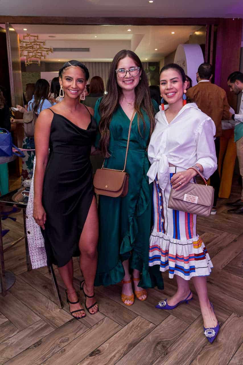 Leisy García, Iamdra Fermín y Laura Villamán.