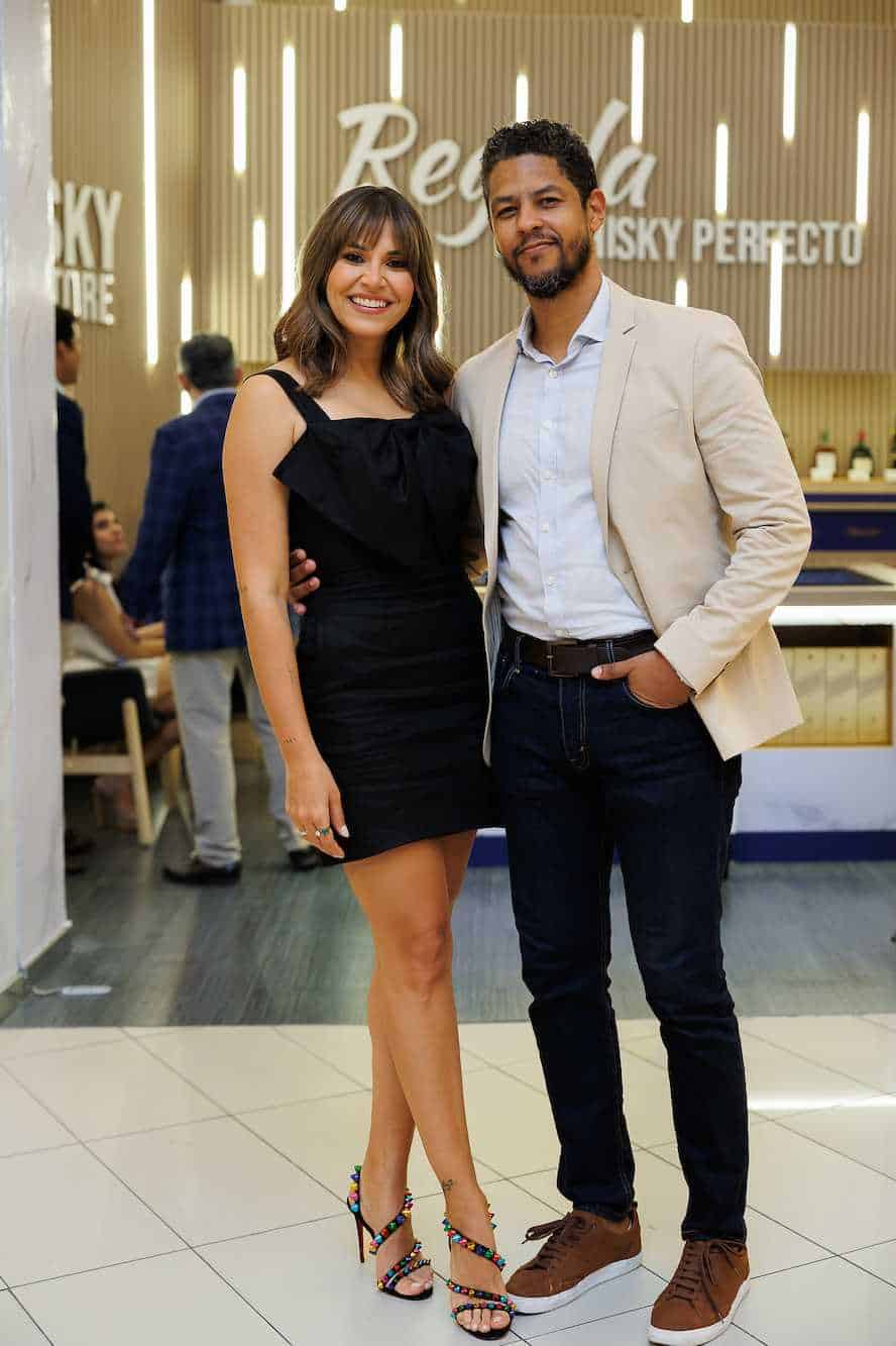 Pamela Sued y Héctor Aníbal.