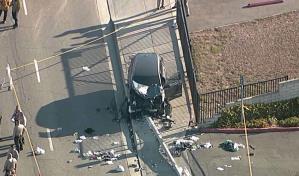 Atropellan a 25 cadetes de Los Ángeles, cinco de ellos de gravedad