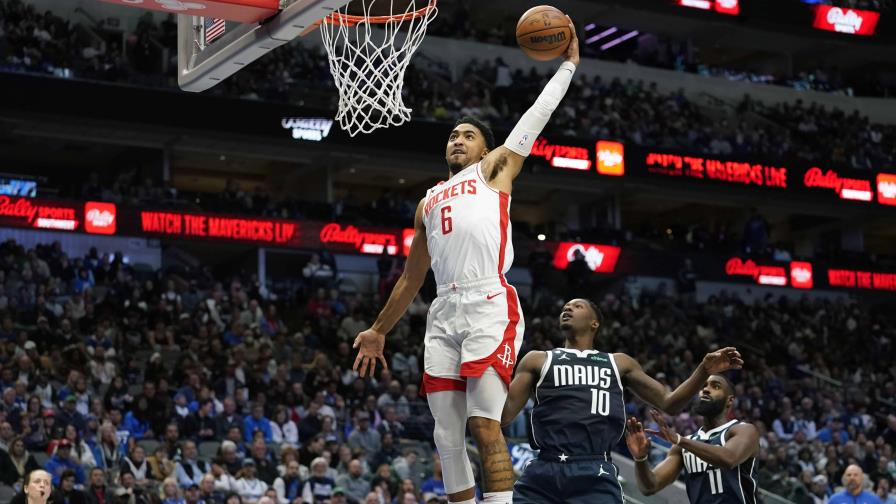 VIDEO | Rockets aprovechan ausencia de Doncic y vencen a los Mavericks de Dallas