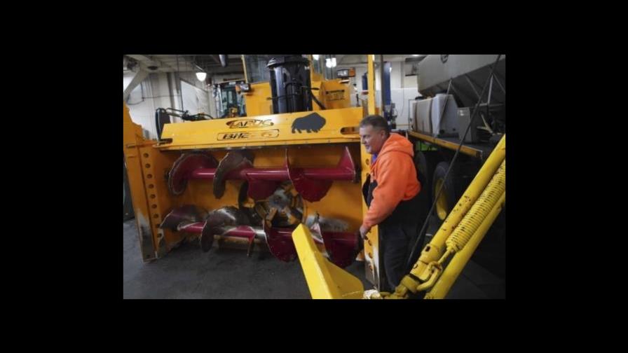 Declaran estado de emergencia en Nueva York por tormenta de nieve