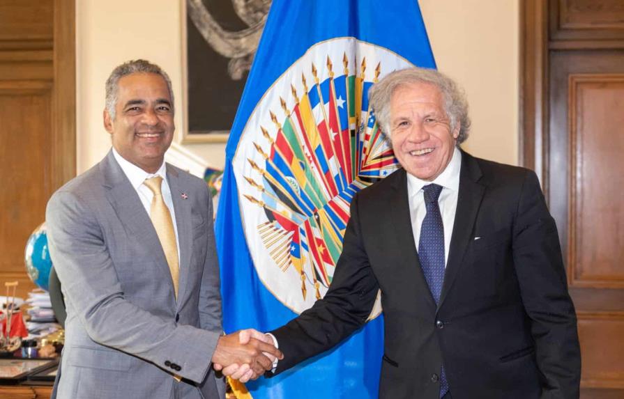 Joel Santos aborda con Luis Almagro la crisis haitiana