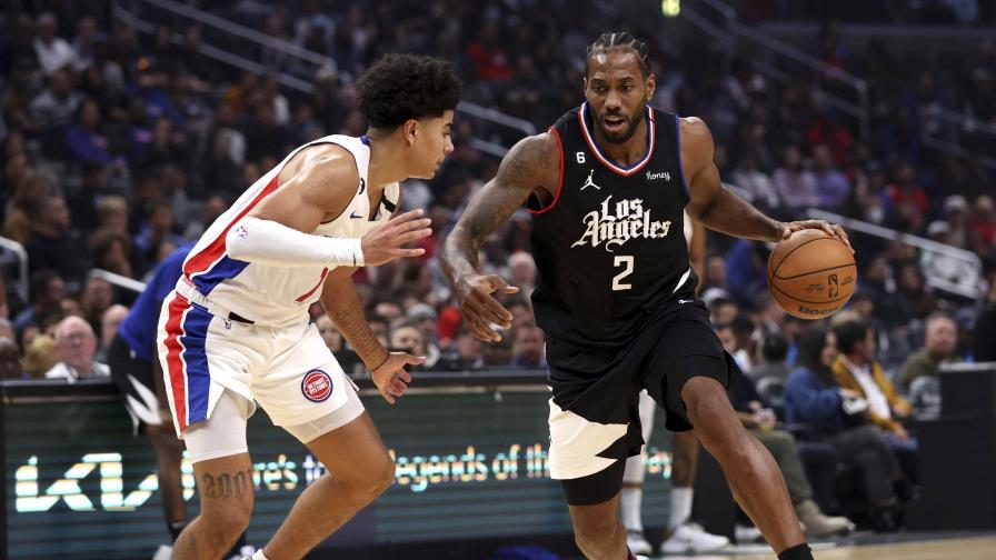 VIDEO | Clippers remontan y ganan a Pistons en el regreso de Leonard
