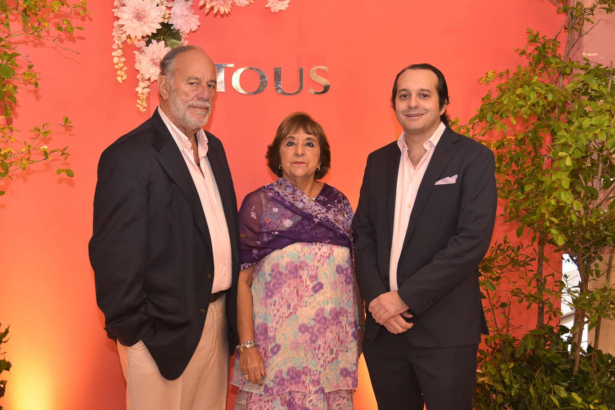 Francisco Sansón, María Asunción Fernández y Luis Sansón. 