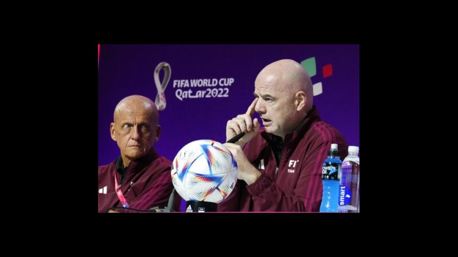 Italiano Orsato pitará el partido inaugural del Mundial