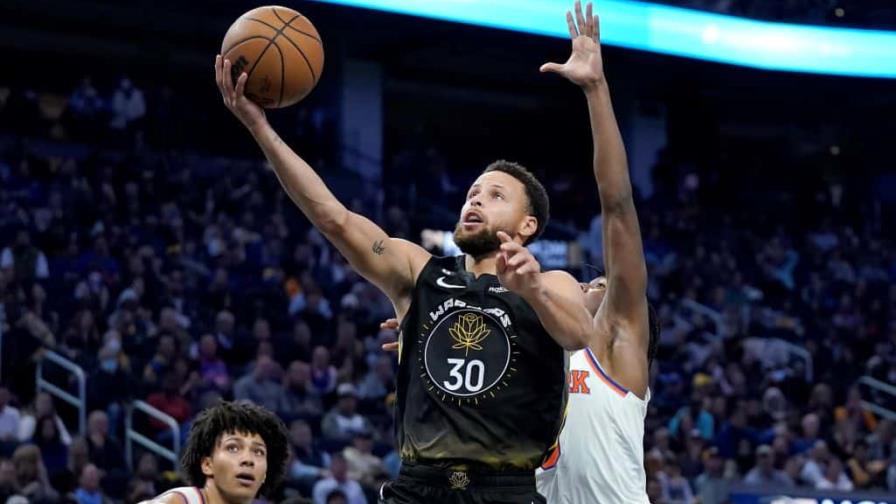 VIDEO | De la mano de Curry y Wiggins, Warriors derrotan a Knicks