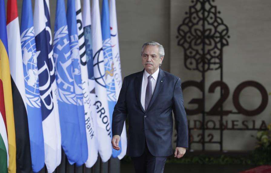 Presidente argentino se somete a estudios médicos tras malestar en G20