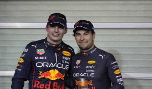 F1: Verstappen la pole, Checo Pérez segundo en clasificación