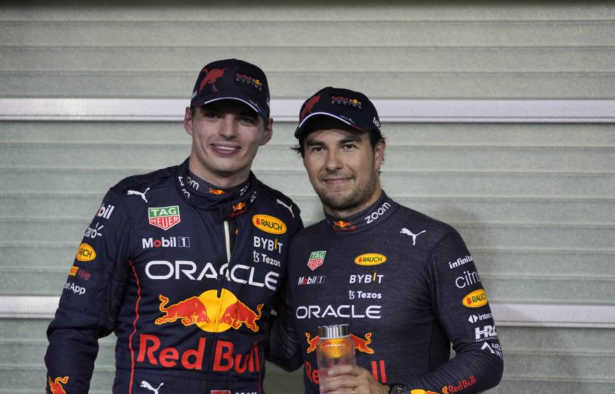 F1: Verstappen la pole, Checo Pérez segundo en clasificación