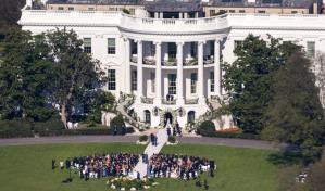 La nieta de Joe Biden se casa en la Casa Blanca