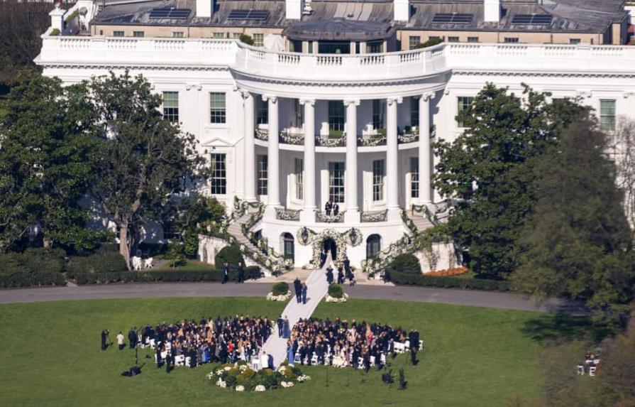 La nieta de Joe Biden se casa en la Casa Blanca