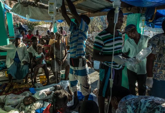 En Haití el cólera eclipsa el COVID-19