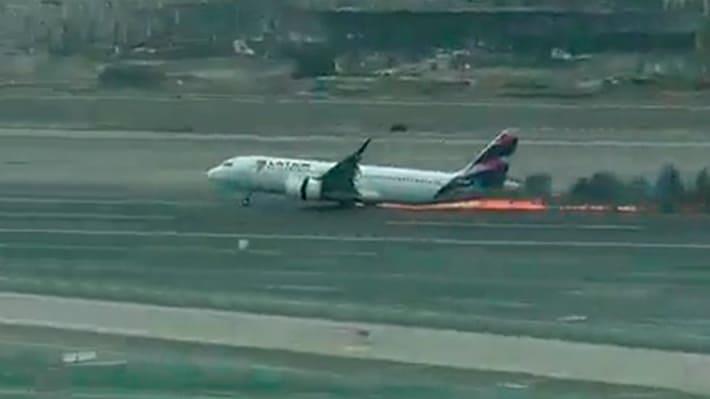 Aeropuerto de Lima reanuda sus operaciones tras accidente aéreo