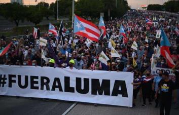 Nueva protesta contra la empresa eléctrica de Puerto Rico