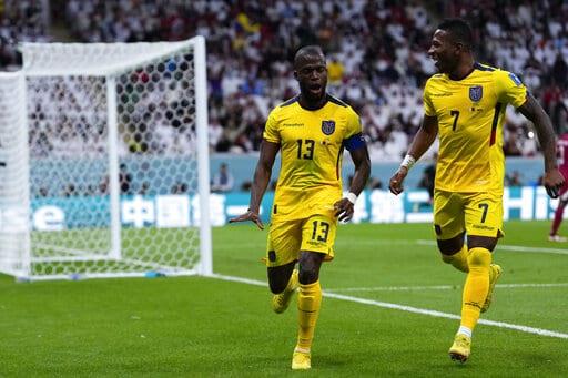 Ecuador derrota a Qatar en primer partido de la Copa del Mundo