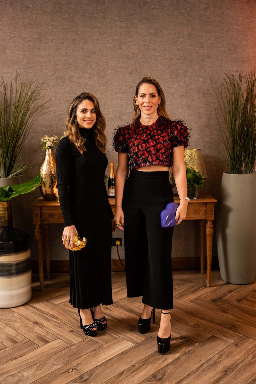 Sharon Sued y Oriett Domenech.