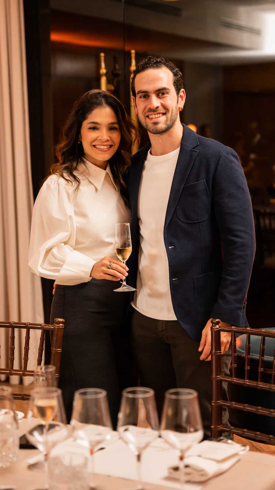 Laura Ricardo y Angelo Baiunco.