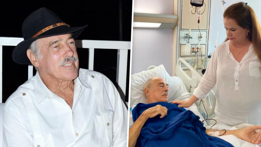 Esposa de Andrés García sobre su salud: “Está delicado, grave