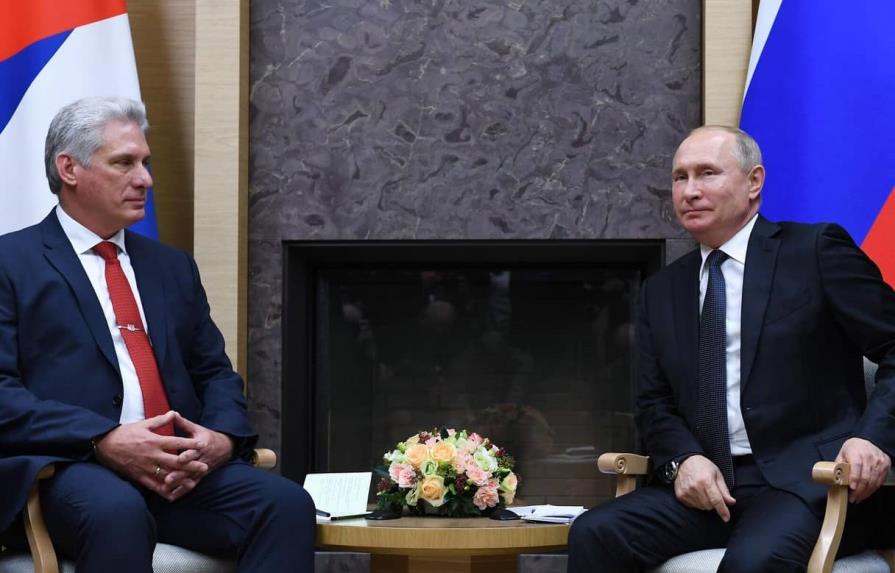 Putin y Díaz-Canel muestran unidad frente a EEUU, su enemigo común