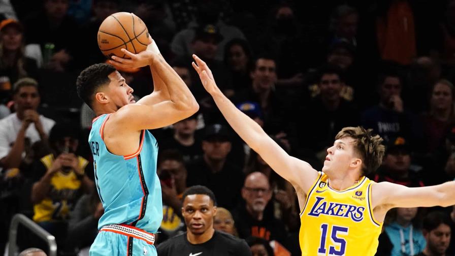 VIDEO | Bridges y Booker llevan a Suns a triunfo sobre Lakers