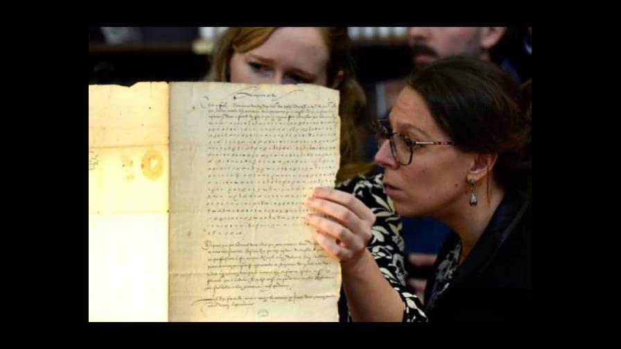 Investigadores descifran cinco siglos después una carta encriptada de Carlos V
