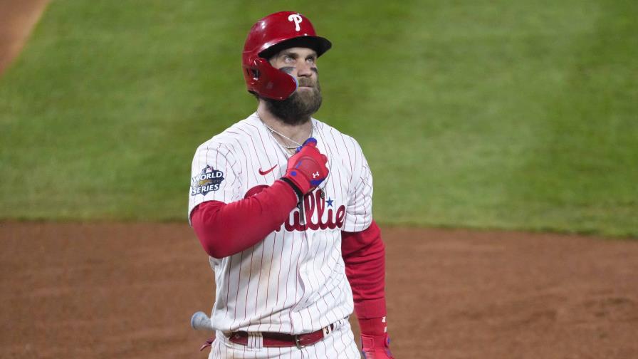 Harper, de Filis, se perderá inicio de temporada por cirugía Harper, de Filis, se perderá inicio de temporada por cirugía