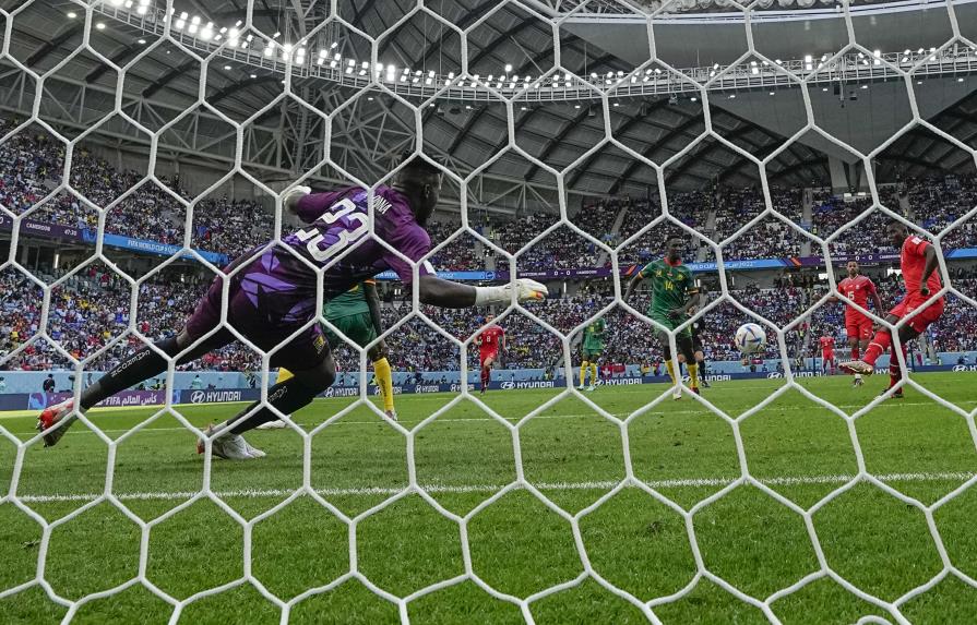 Embolo marca en la victoria de Suiza ante Camerún en Mundial