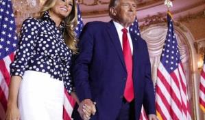 Melania Trump expresa su apoyo a la campaña de su marido para las elecciones de 2024