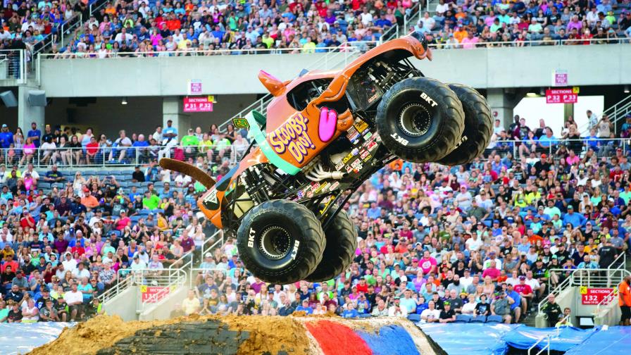 Monster Jam, un espectáculo que convoca a la familia