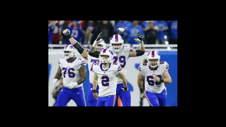 Bills vencen a Lions; 2do triunfo en cinco días en Detroit