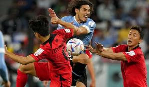 Uruguay y Corea del Sur no pasan del empate sin goles en debut en Qatar 2022