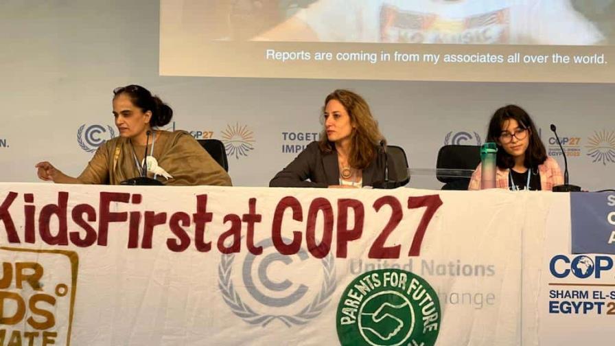 Sofía Mejía, la niña dominicana que representó a América Latina en la COP27 en Egipto Sofía Mejía, la niña dominicana que representó a América Latina en la COP27 en Egipto