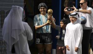 Nostalgia por Maradona invade primer Mundial tras su muerte